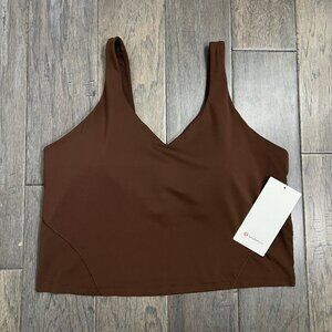 Lululemon NWT Align Tank Top *Light Support, A/B Cup Lava Cake